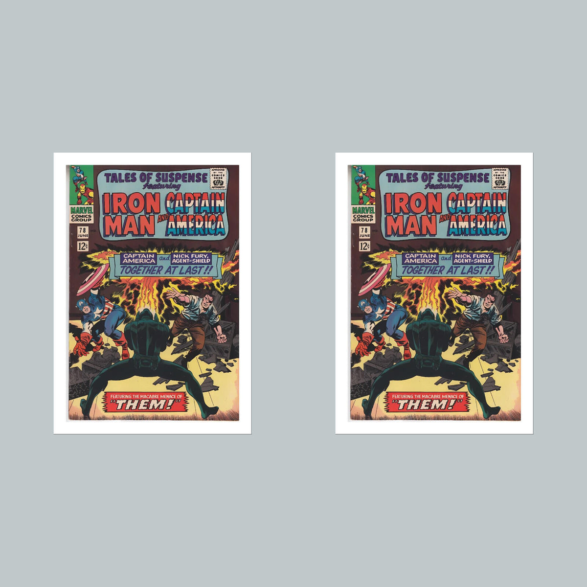 2475 Tales Of Suspense 8x10 Glossy Photo Comic Book CoverFast-Secure Shipping