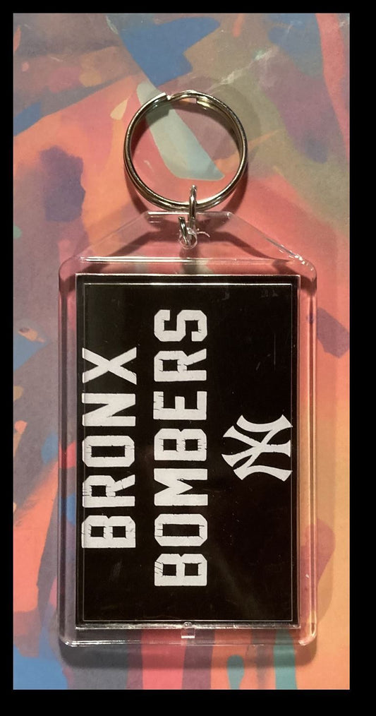 3320 Bronx BombersCustom Hand Made Keychain - Makes A Great Gift