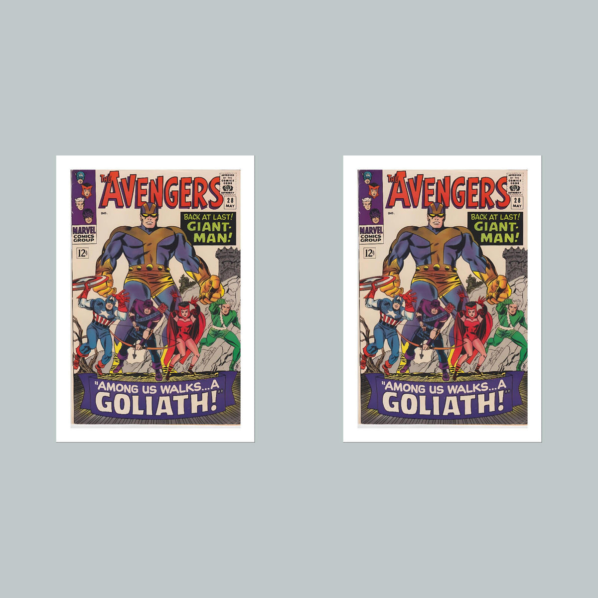 1897 Avengers 8x10 Glossy Photo Comic Book Cover Fast-Secure Shipping