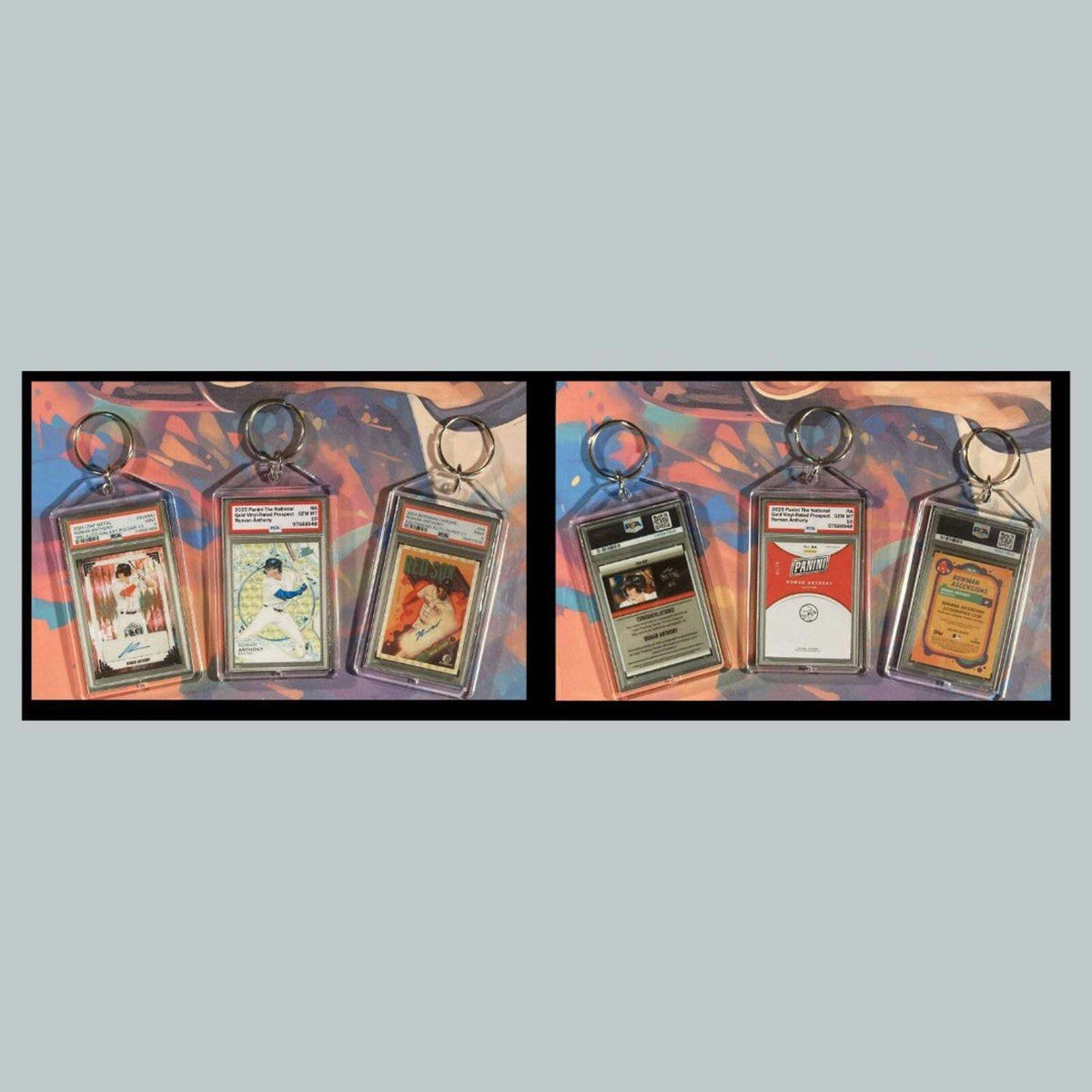3379B Roman Anthony 3 Pack Bundle - 3 Different Custom Novelty Keychains - Gift