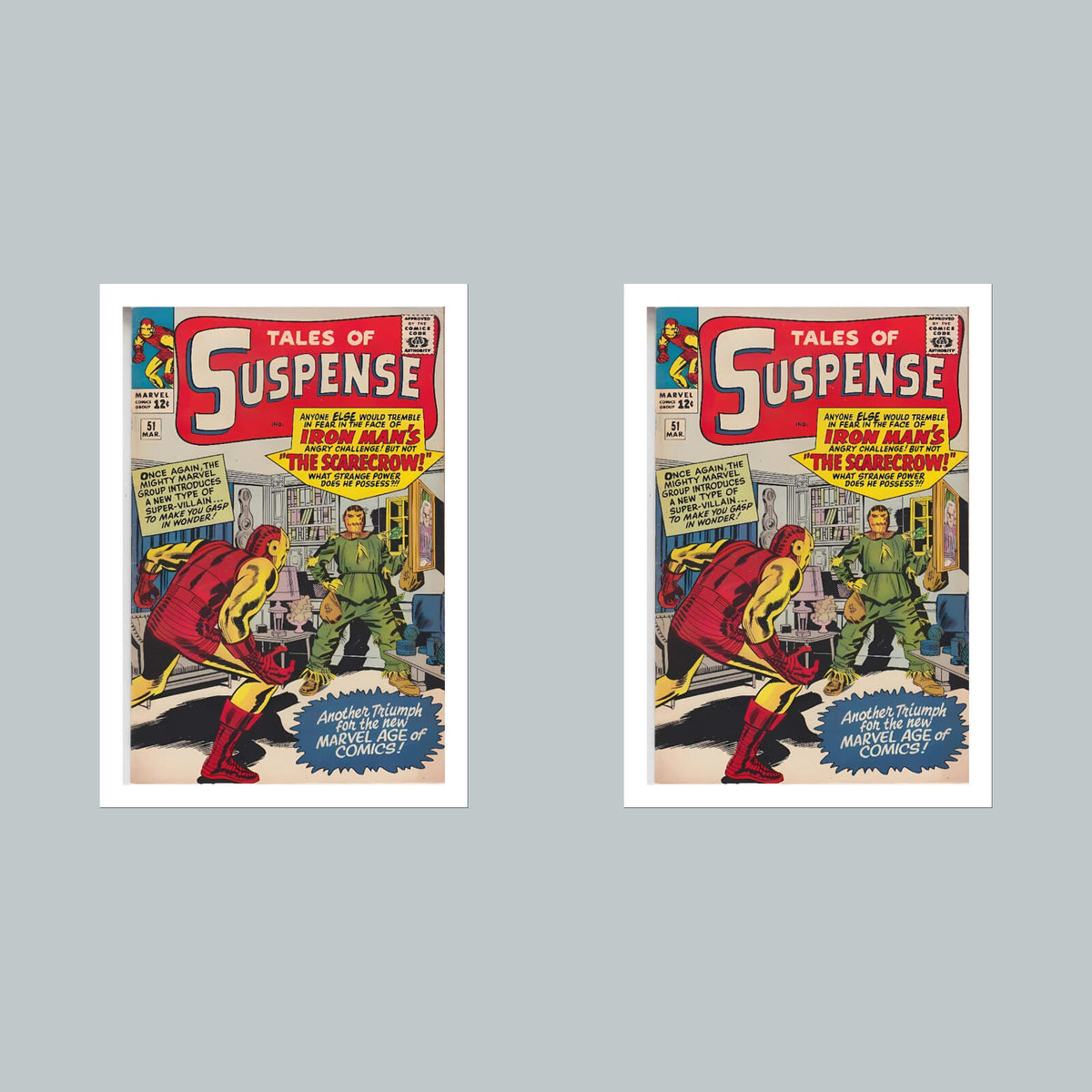 2447 Tales Of Suspense 8x10 Glossy Photo Comic Book CoverFast-Secure Shipping