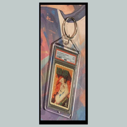3385 Roman Anthony 2024 Chrome Ascensions SuperFractor Auto Custom Made Keychain