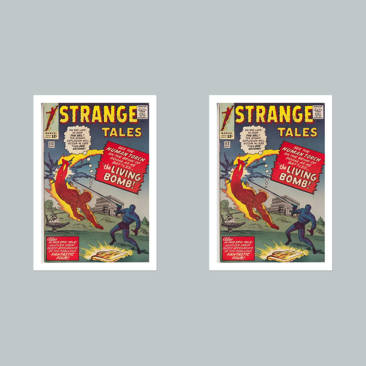 2409 Strange Tales 8x10 Glossy Photo Comic Book Cover Fast-Secure Shipping