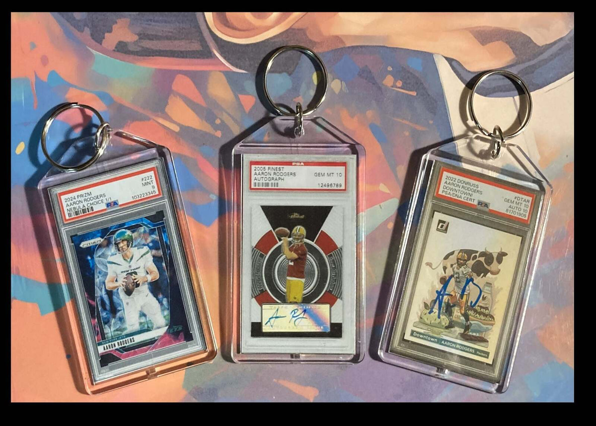 3237 Aaron Rodgers 3 Pack Bundle  Keychains