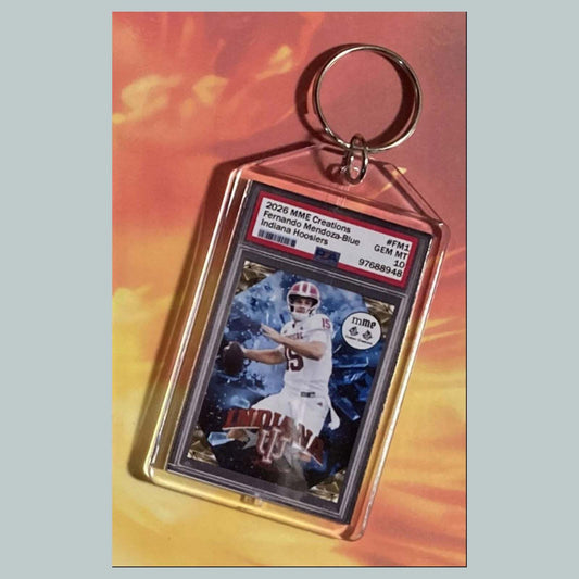 3740 Fernando Mendoza 2026 Nat Championship Mockup Custom Hand Made Keychain