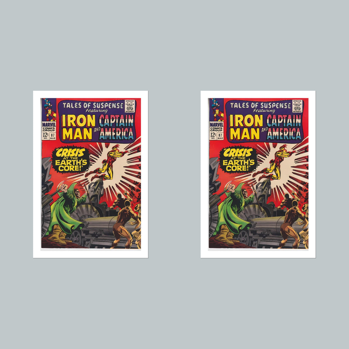 2460 Tales Of Suspense 8x10 Glossy Photo Comic Book CoverFast-Secure Shipping