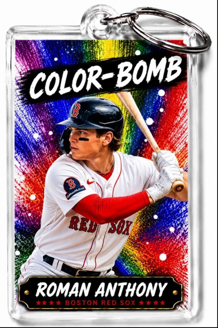 3882 Roman Anthony Keychain | Color-Bomb | Custom Photo Keychain No Nameplate