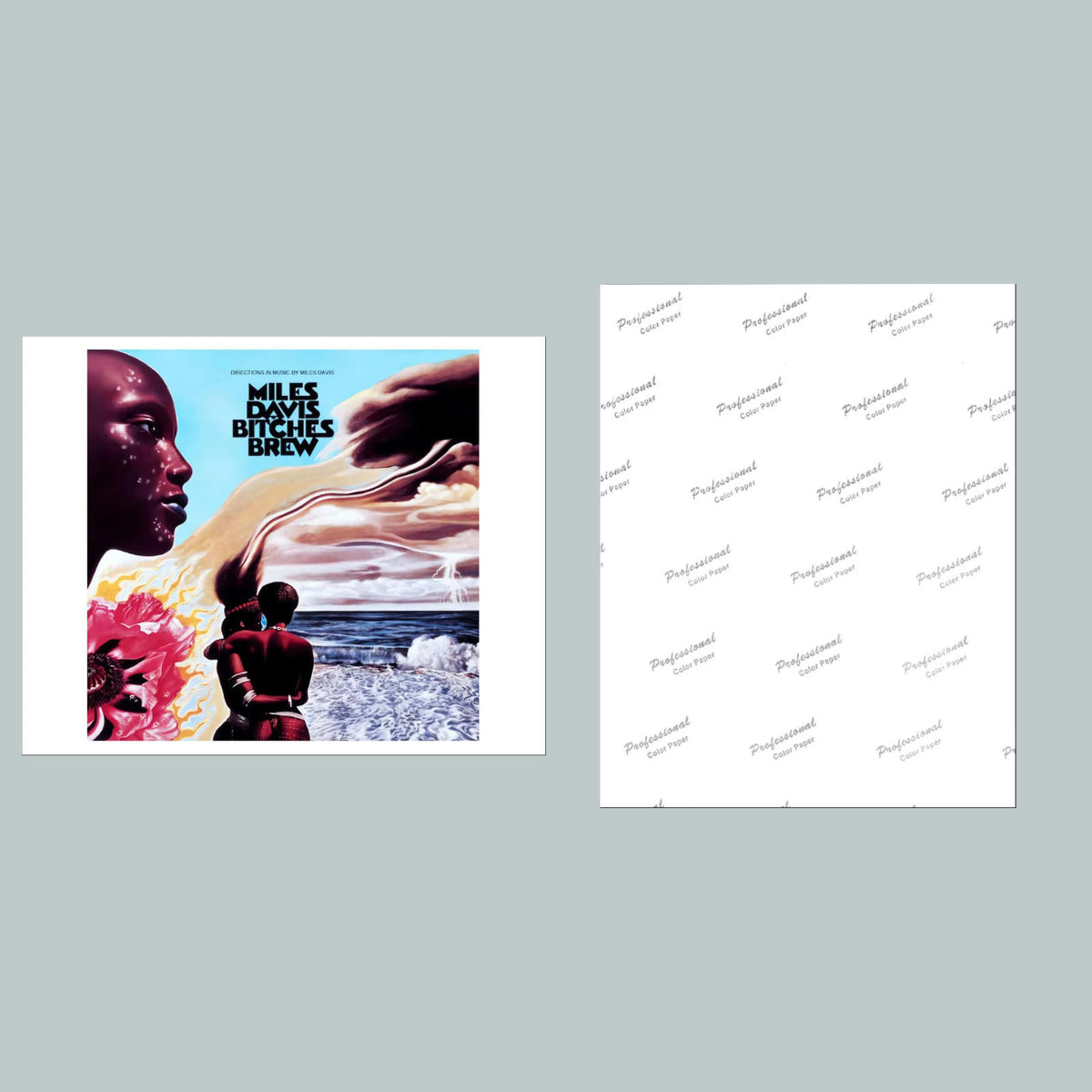 0948 P Miles Davis: Bitches Brew 1969 8x10 Glossy Photo Album Cover MS