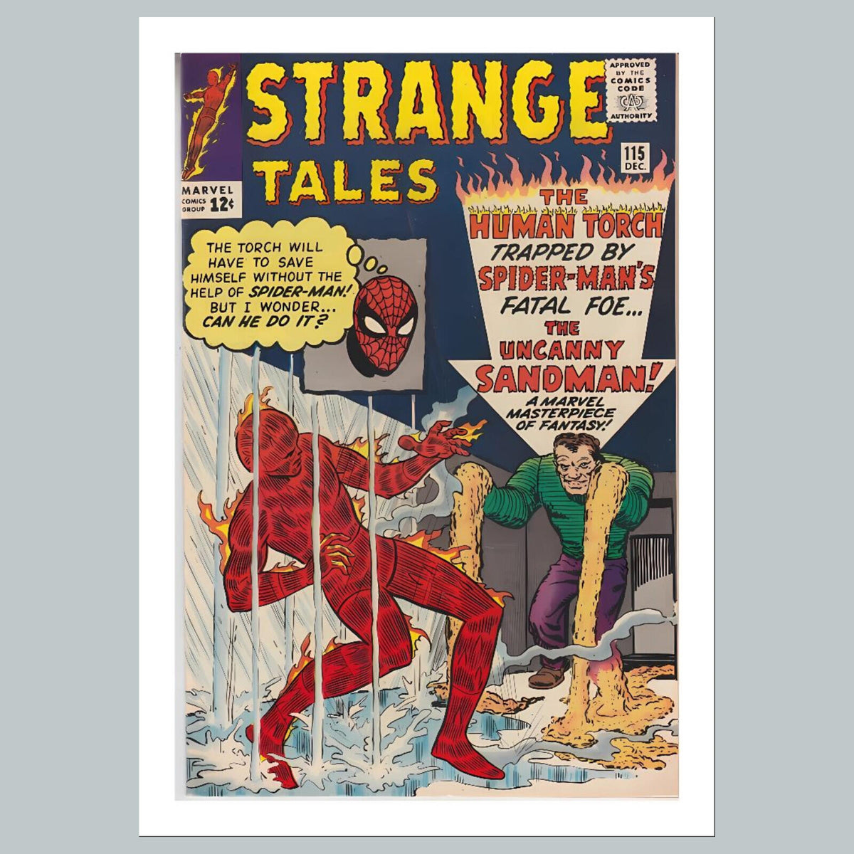 2406 Strange Tales 8x10 Glossy Photo Comic Book Cover Fast-Secure Shipping