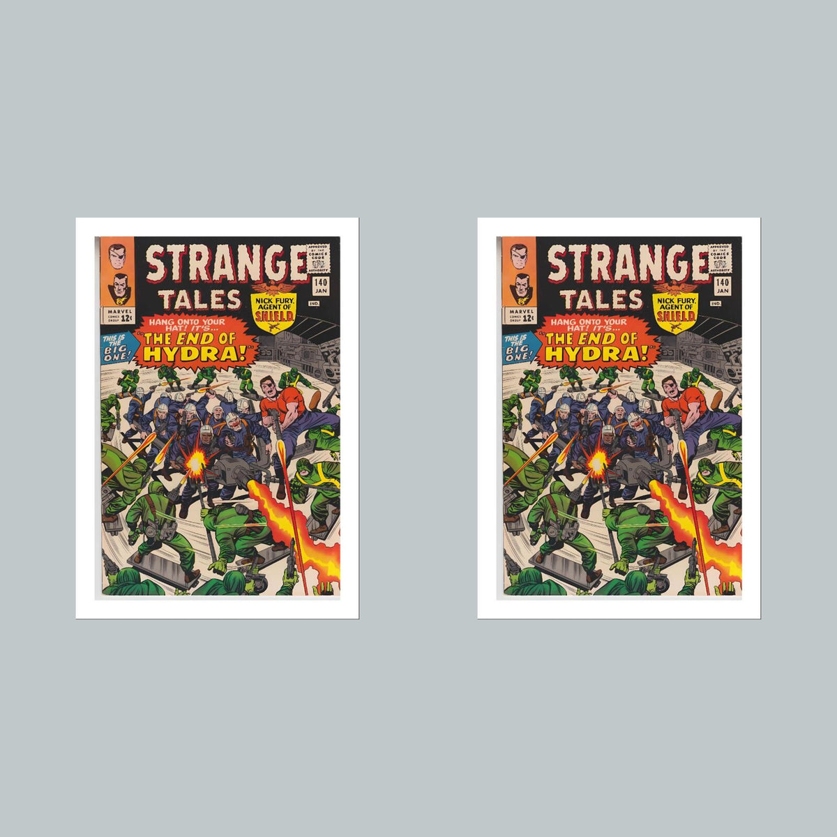 2483 Strange Tales 8x10 Glossy Photo Comic Book CoverFast-Secure Shipping