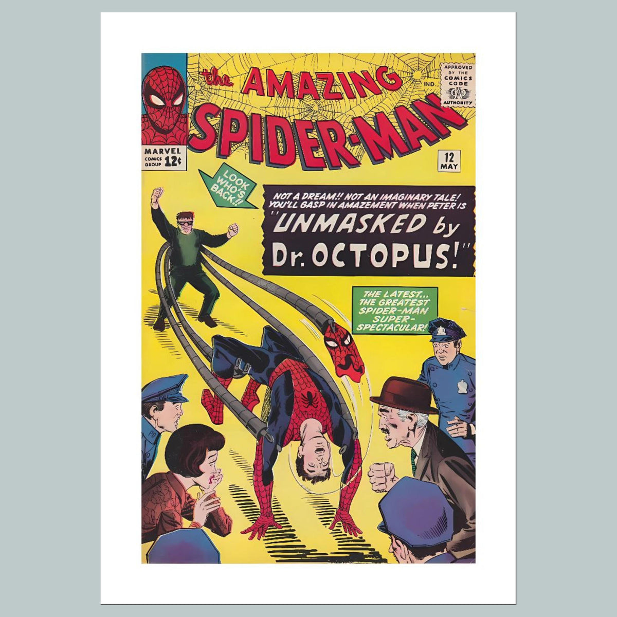1498 Amazing Spider-Man 8x10 Glossy Photo Comic Book Cover Fast-Secure Shipping