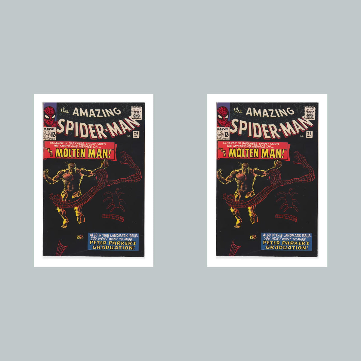 1762 Amazing Spider-Man 8x10 Glossy Photo Comic Book Cover Fast-Secure Shipping