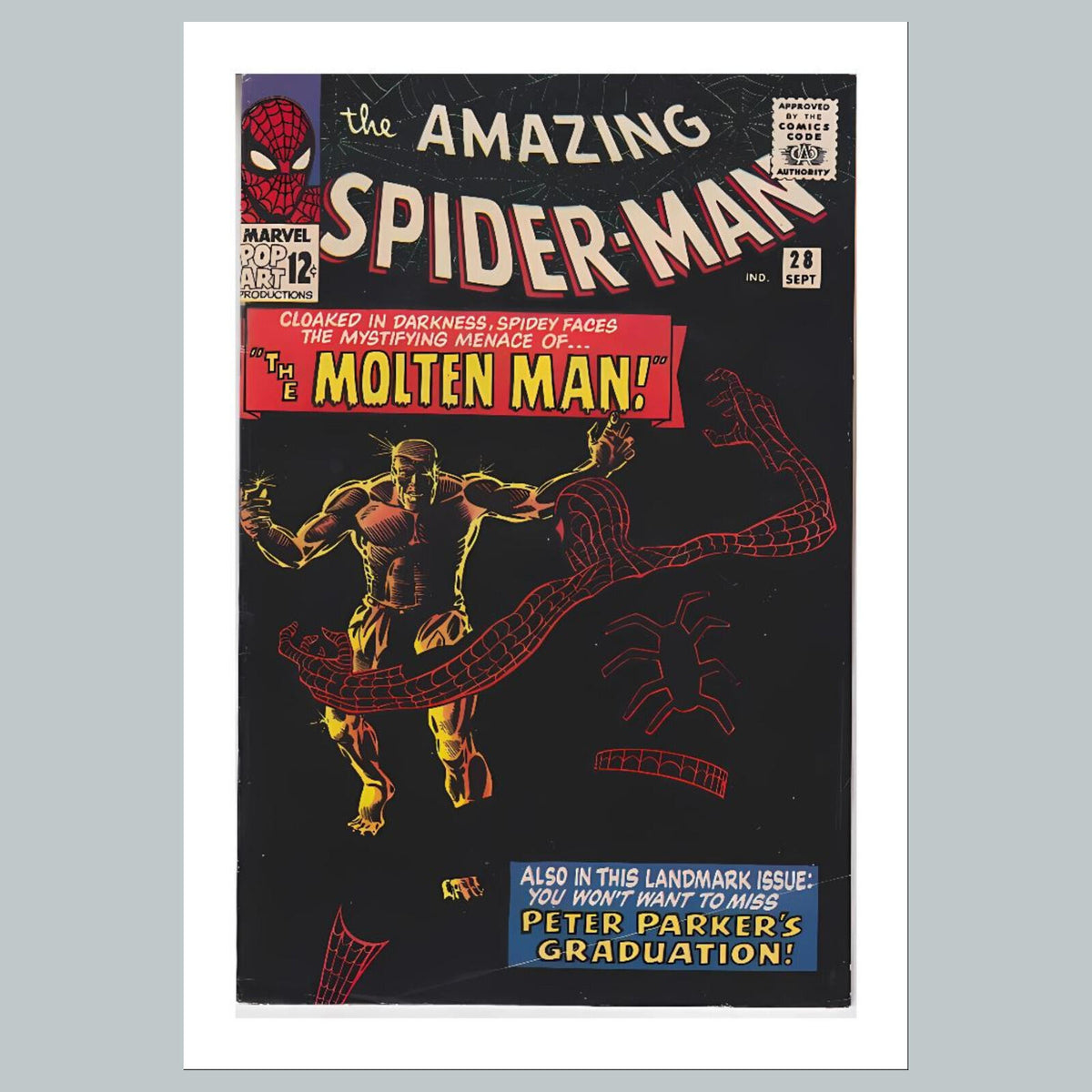 1762 Amazing Spider-Man 8x10 Glossy Photo Comic Book Cover Fast-Secure Shipping