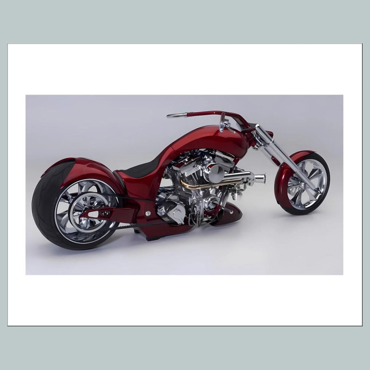 1432 Carl-Brouhard-Roadster-Motorcycle 8x10 Glossy Photo - Fast-Secure Shipping