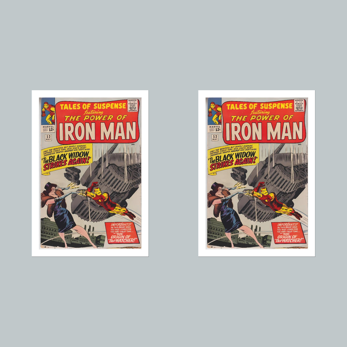 2445 Tales Of Suspense 8x10 Glossy Photo Comic Book CoverFast-Secure Shipping