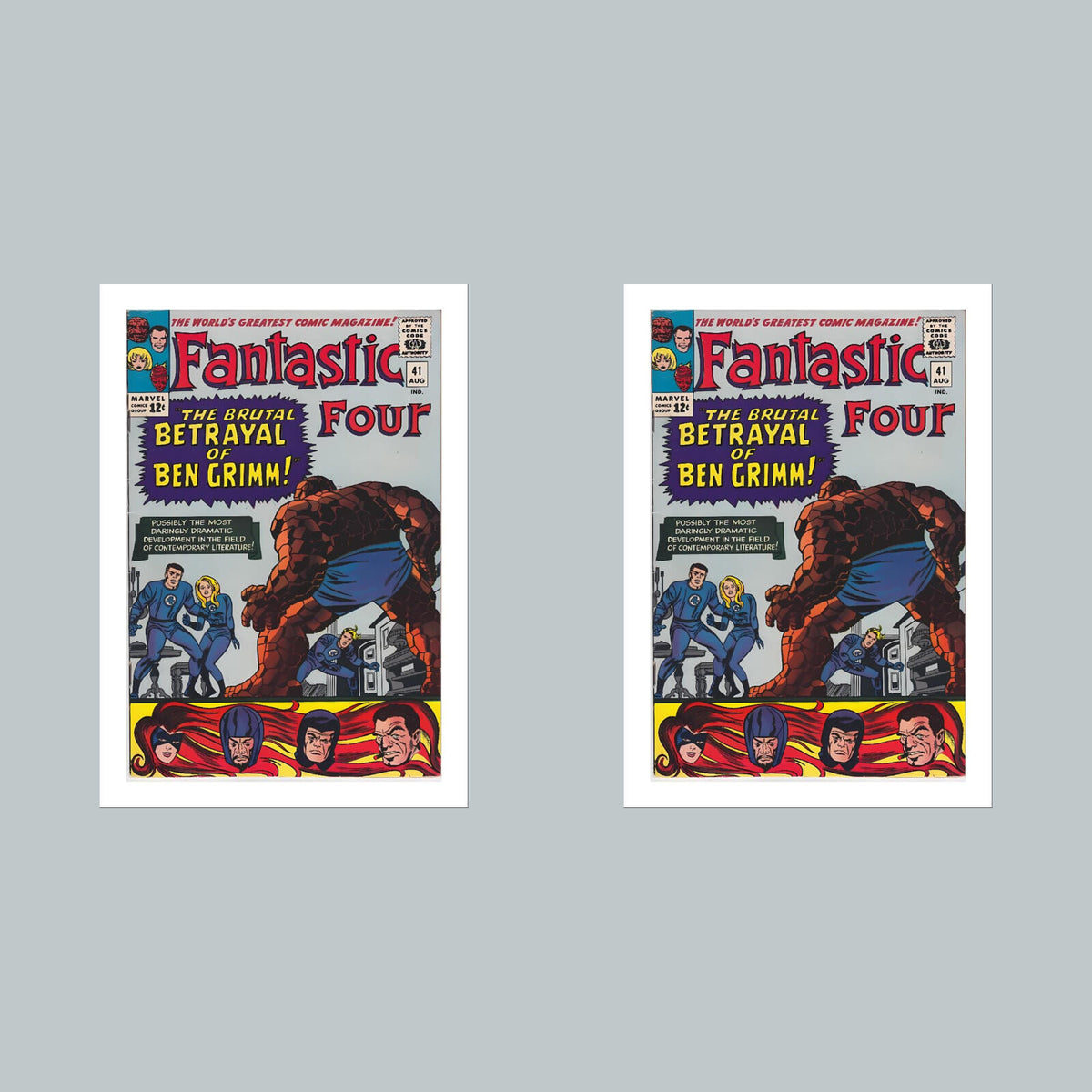 2030 Fantastic Four 8x10 Glossy Photo Comic Book Cover Fast-Secure Shipping