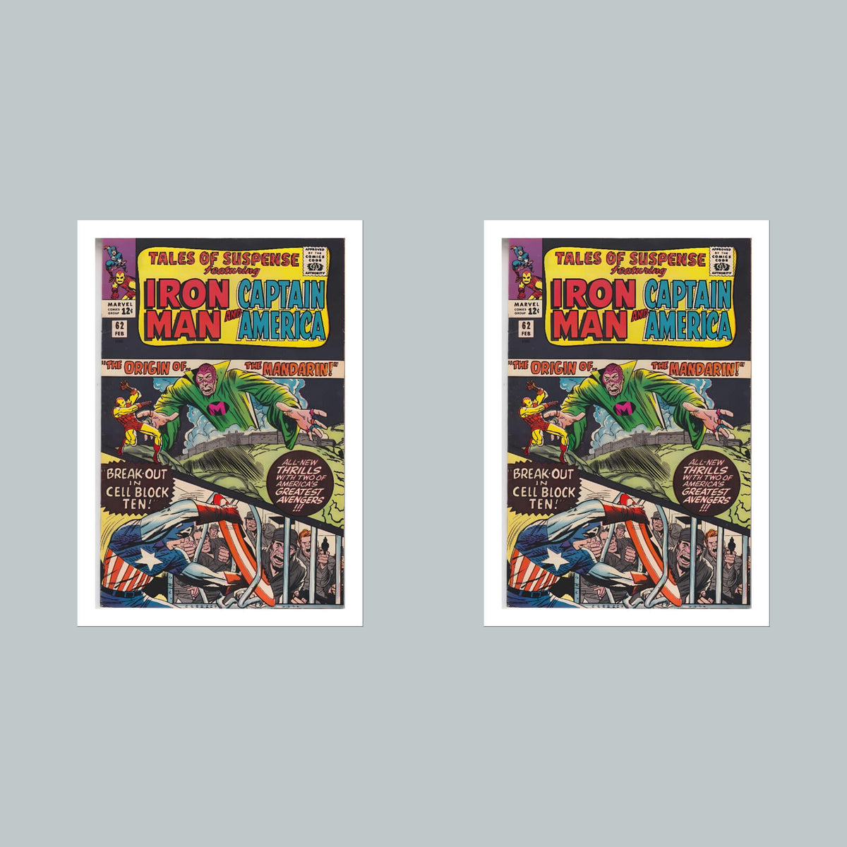 2437 Tales Of Suspense 8x10 Glossy Photo Comic Book Cover Fast-Secure Shipping