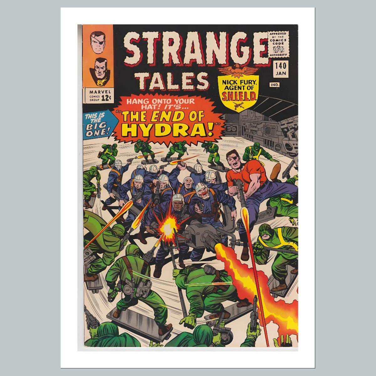 2483 Strange Tales 8x10 Glossy Photo Comic Book CoverFast-Secure Shipping