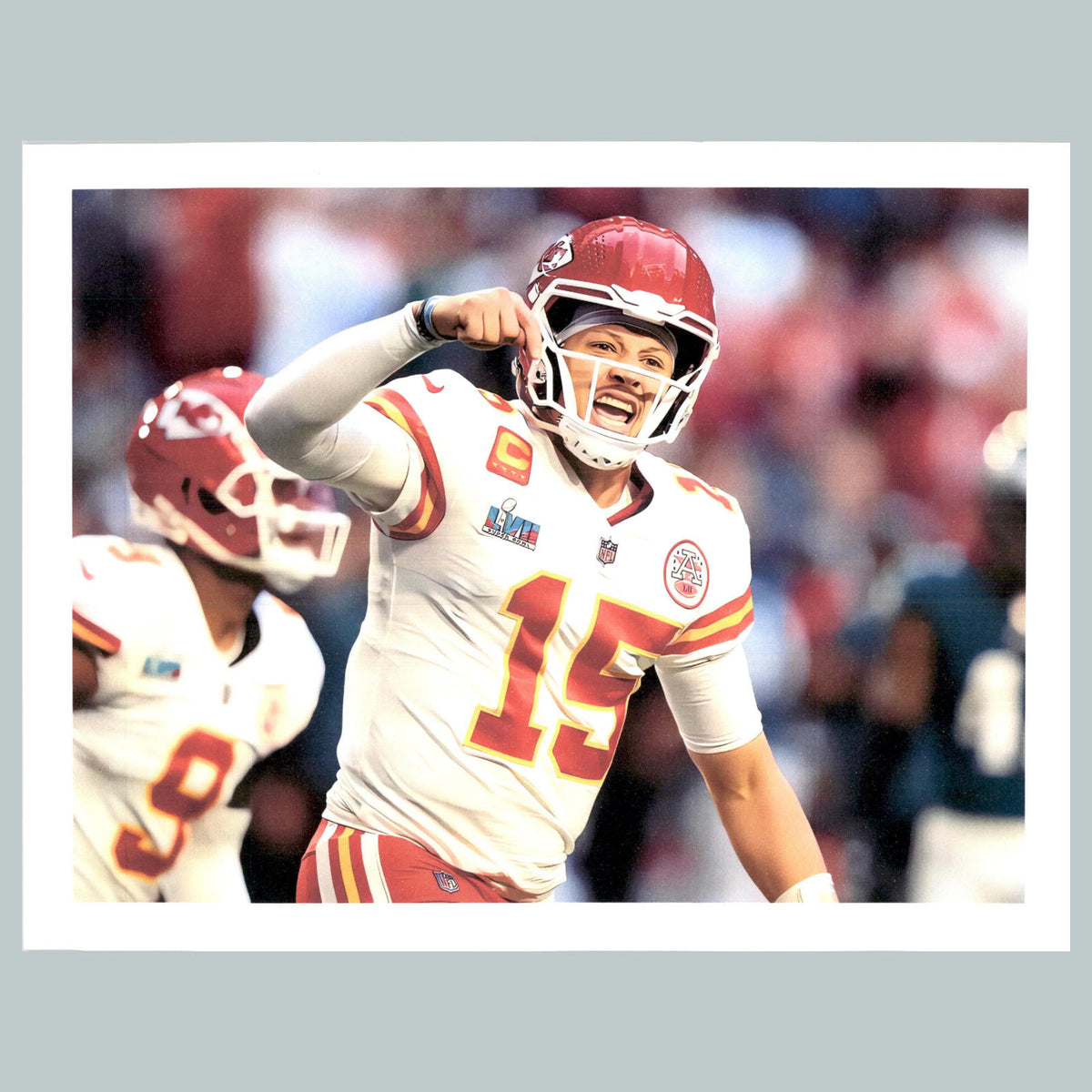 0101 8X10 Patrick Mahomes 2023 Super Bowl Glossy Photo Fast Shipping FBL