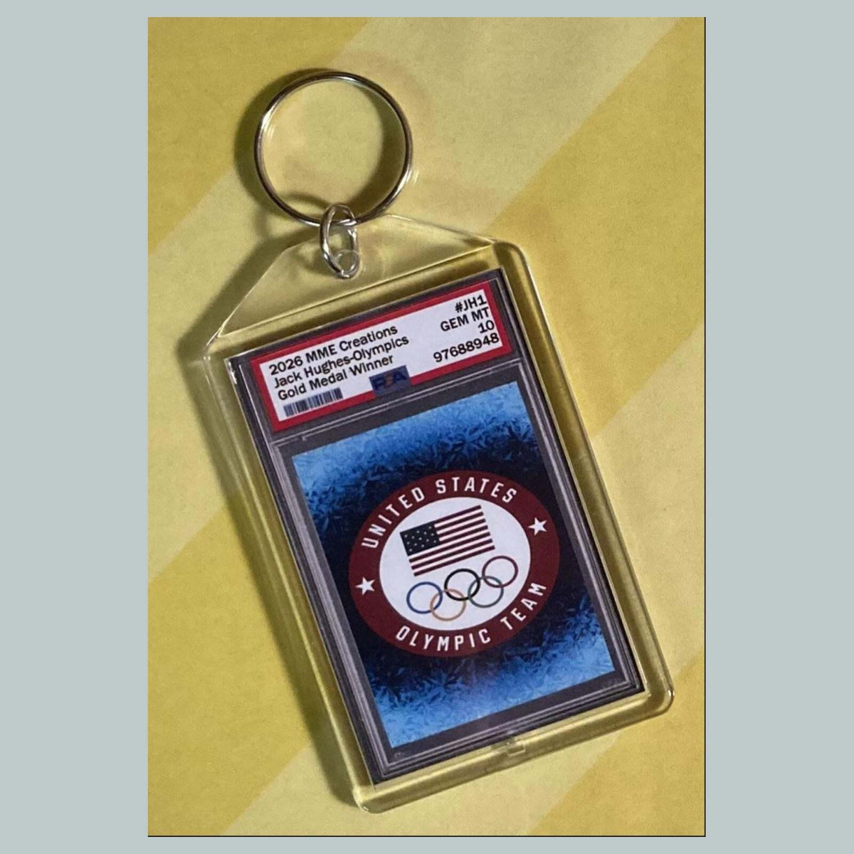 3784 Custom Hand Made Keychain