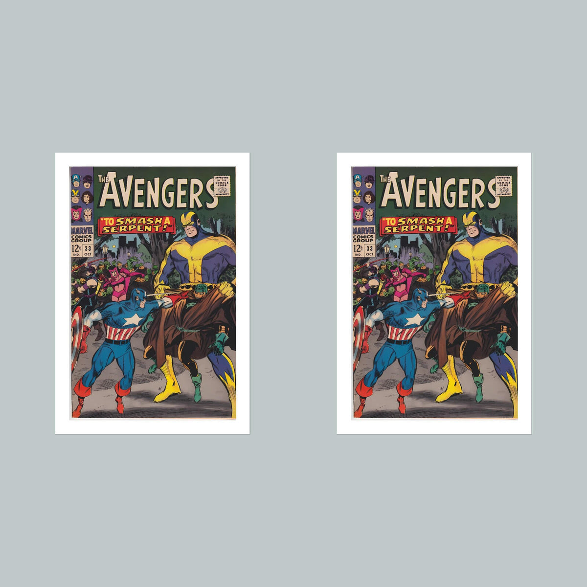 1848 Avengers 8x10 Glossy Photo Comic Book Cover Fast-Secure Shipping
