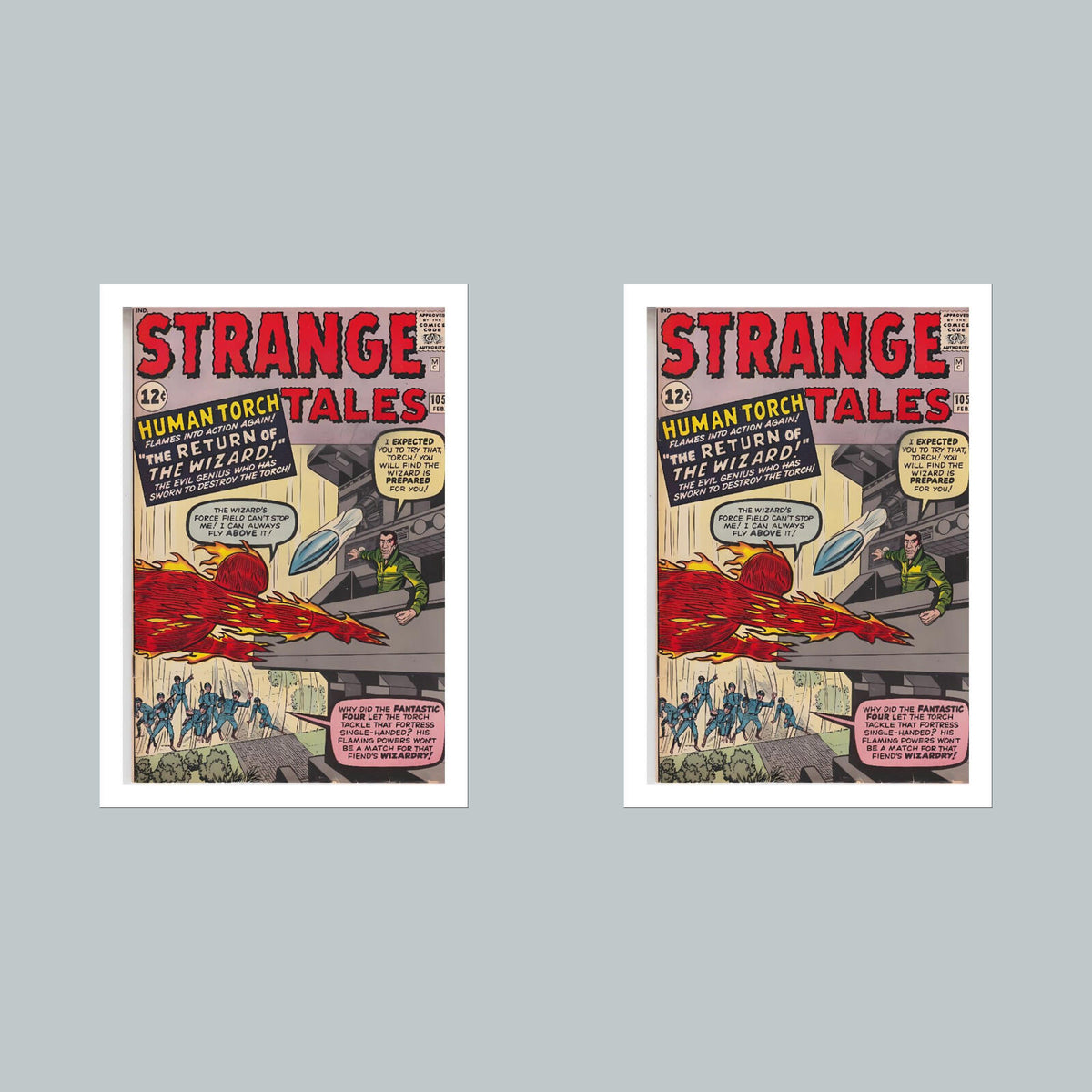 2421 Strange Tales 8x10 Glossy Photo Comic Book Cover Fast-Secure Shipping