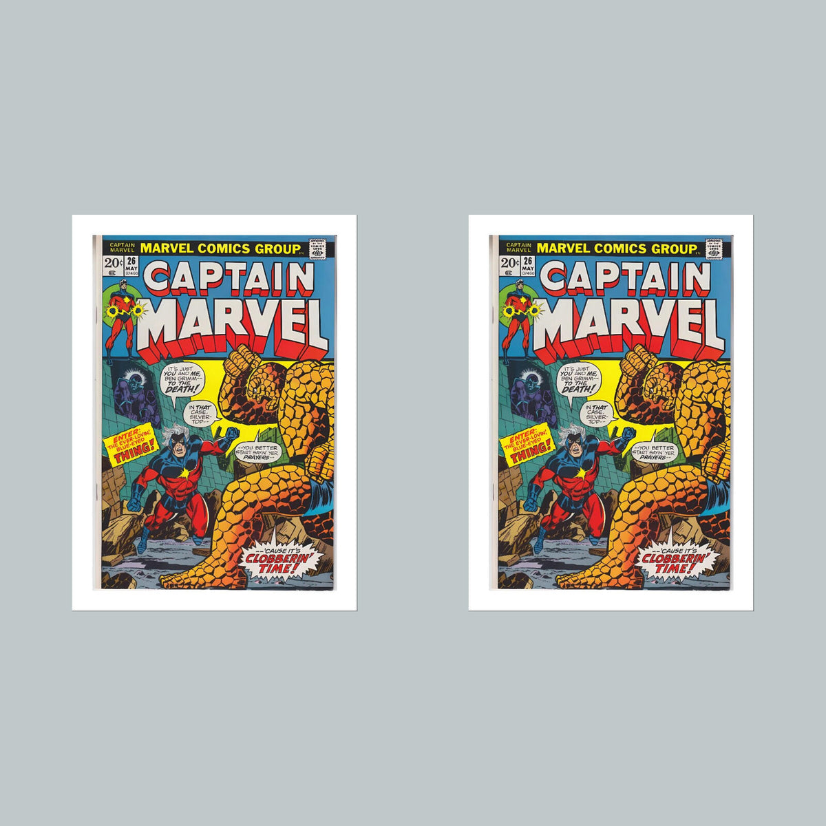 1923 Captain Marvel 8x10 Glossy Photo Comic Book Cover Fast-Secure Shipping