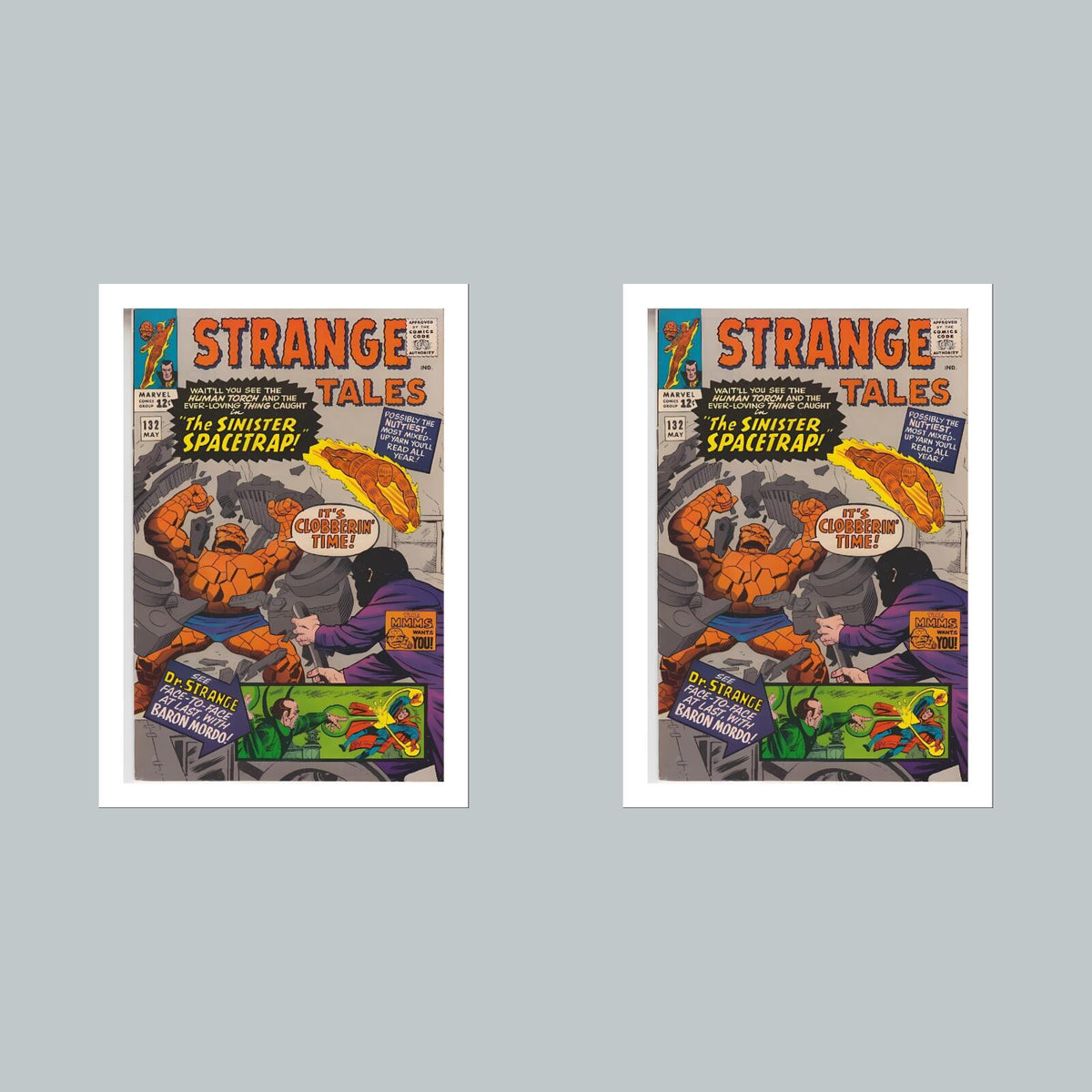 2504 Strange Tales 8x10 Glossy Photo Comic Book CoverFast-Secure Shipping