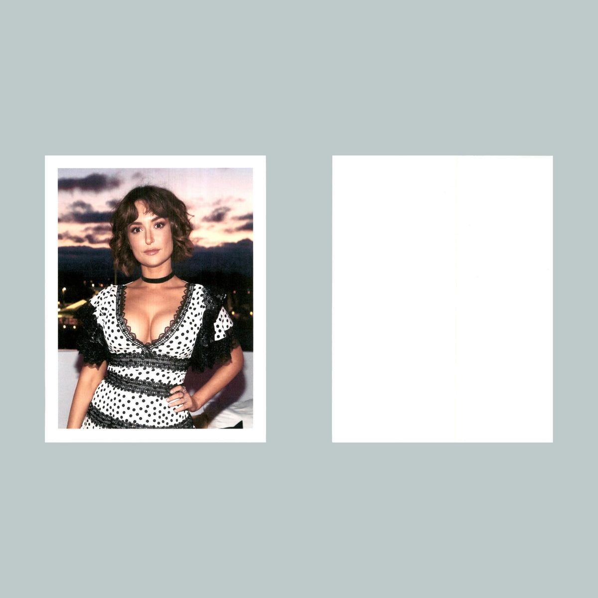 0039 P-8X10 Pinup Polka Dots Glossy Photo Fast-Secure  Shipping