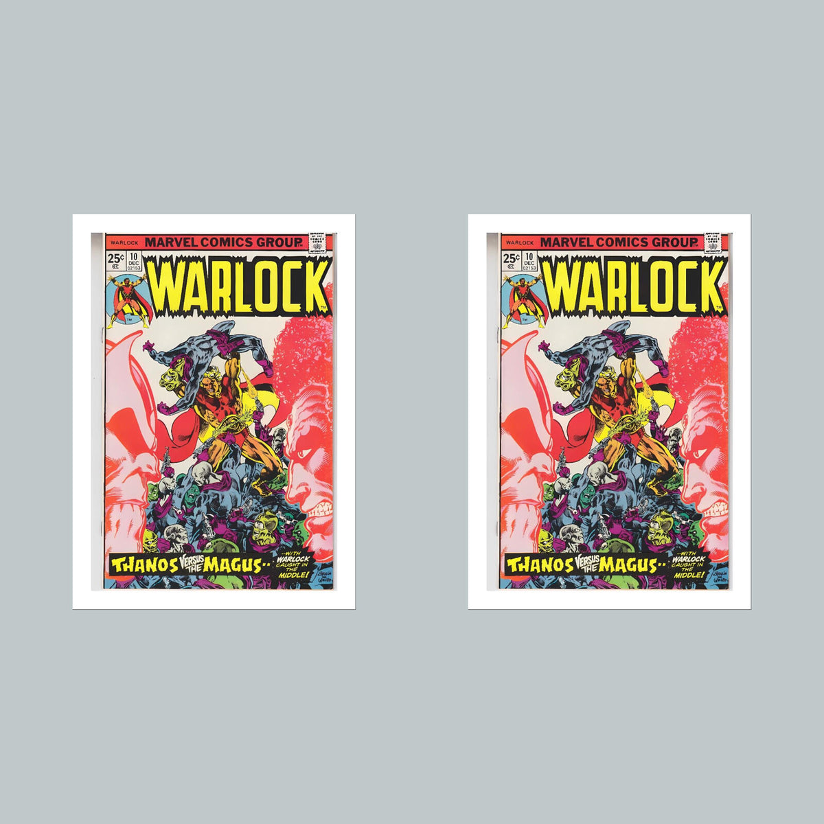 2549 Warlock 8x10 Glossy Photo Comic Book CoverFast-Secure Shipping