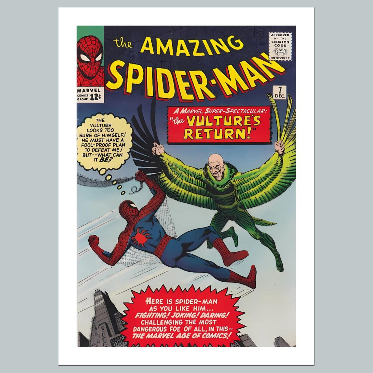 1759 Amazing Spider-Man 8x10 Glossy Photo Comic Book Cover Fast-Secure Shipping