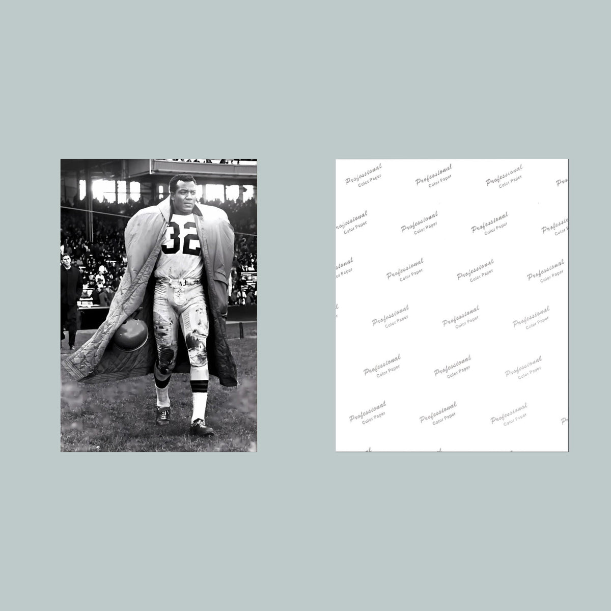 0782 8X10 Jim Brown Glossy Photo Fast-Secure Shipping FBL