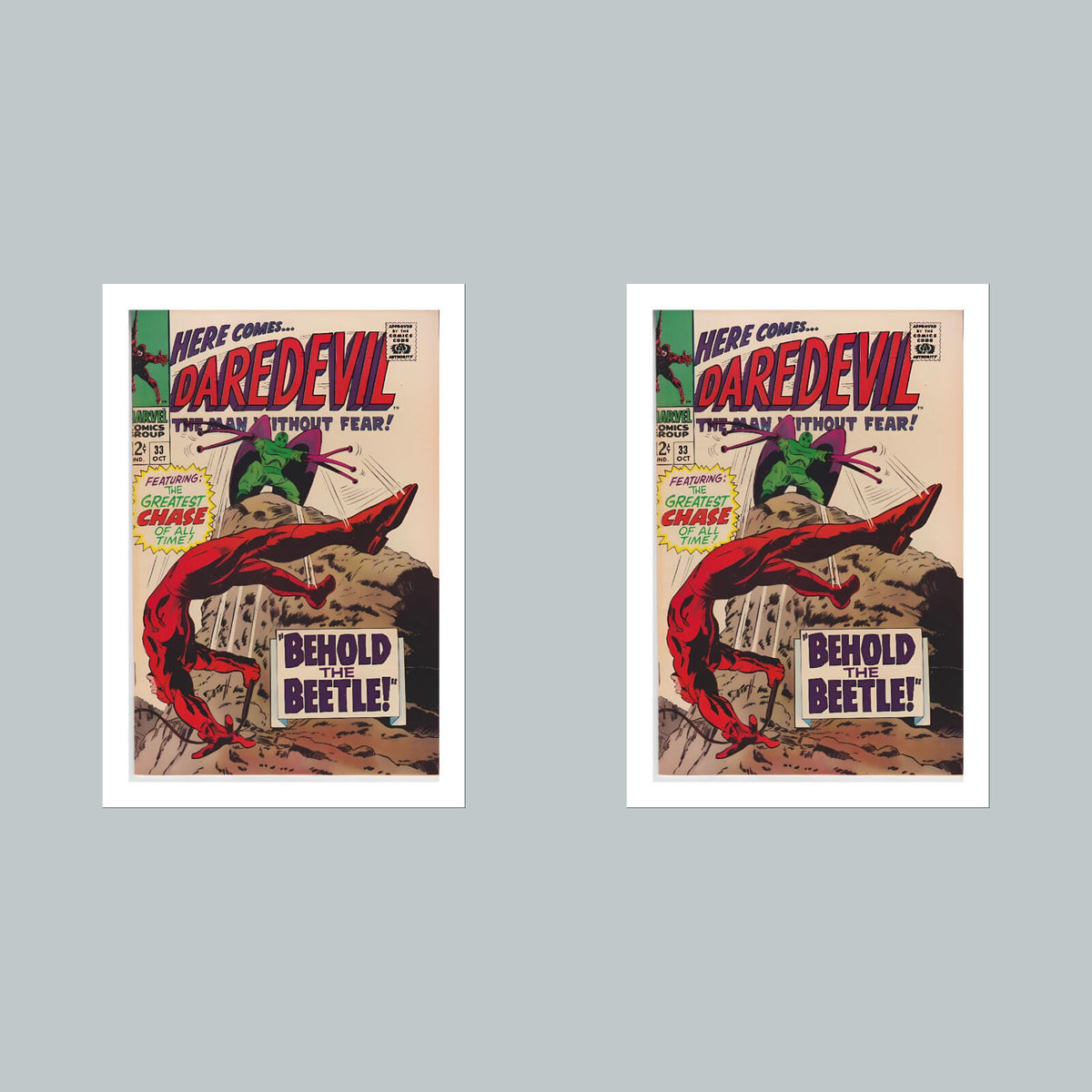 2007 Daredevil 8x10 Glossy Photo Comic Book Cover Fast-Secure Shipping