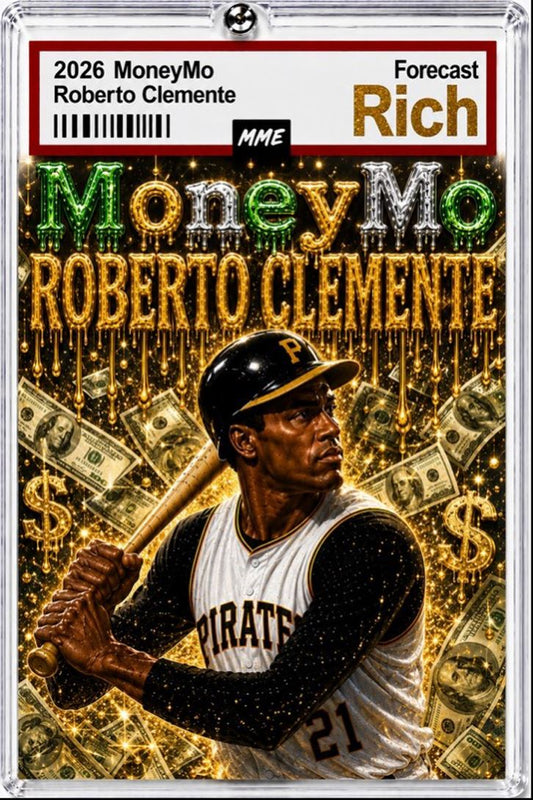 2947 Roberto Clemente Keychain Moneymo Custom Handmade Acrylic Photo Keychain