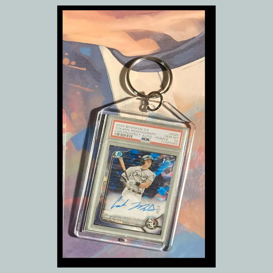 3509 Colson Montgomery 2022 SE Auto Custom Hand Made Keychain Makes Great Gift