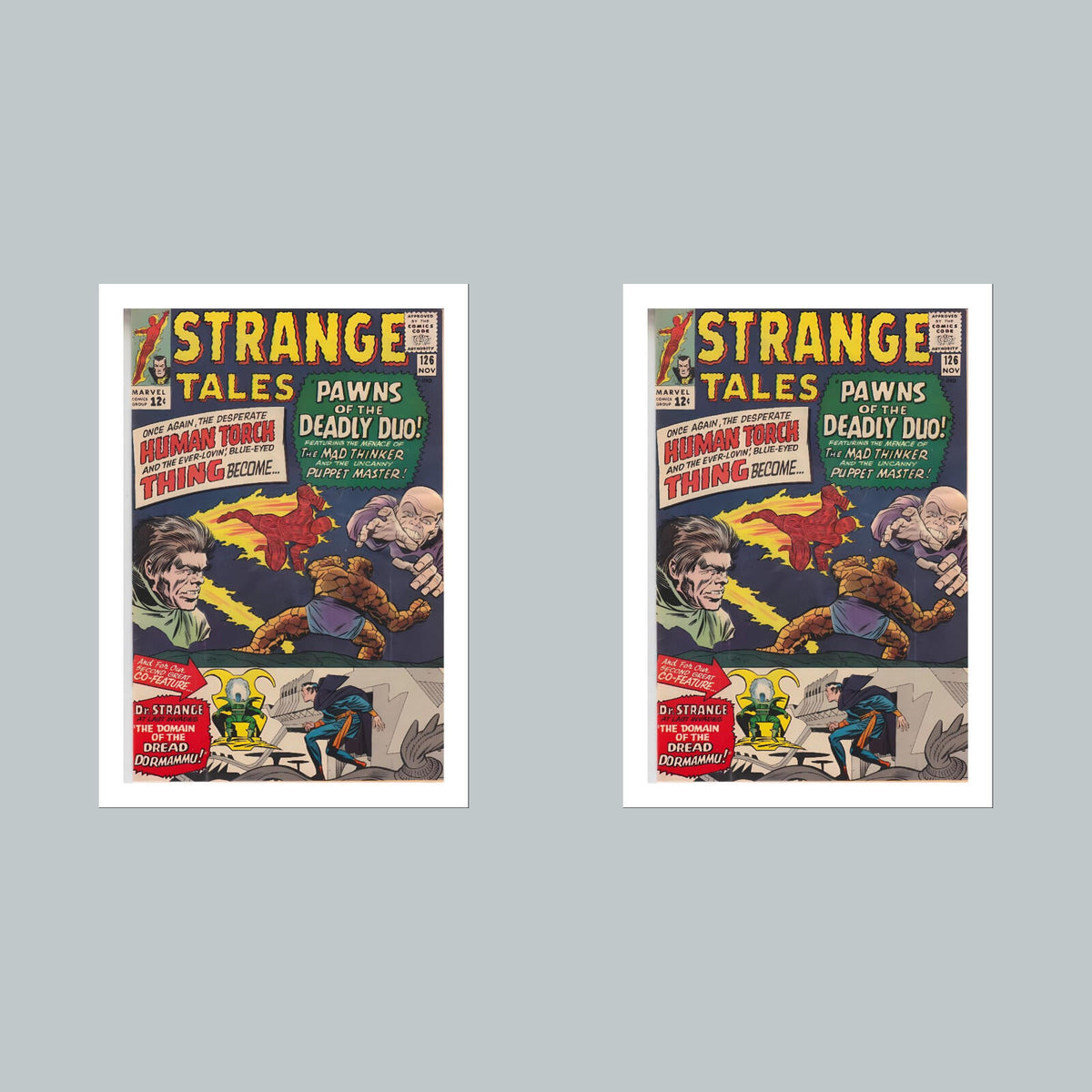 2521 Strange Tales 8x10 Glossy Photo Comic Book CoverFast-Secure Shipping