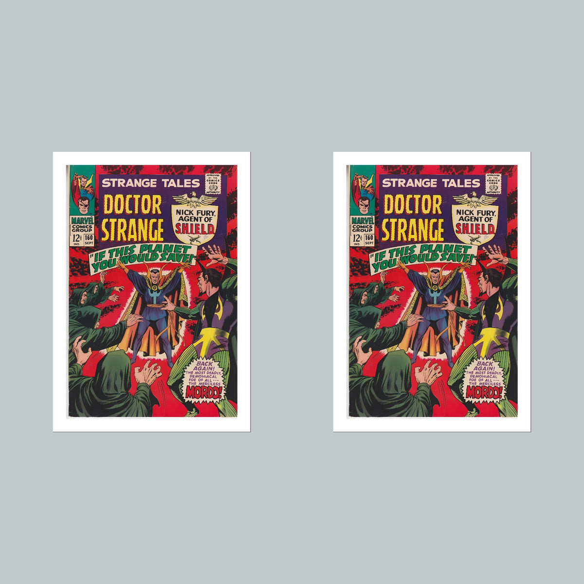 2551 Strange Tales 8x10 Glossy Photo Comic Book CoverFast-Secure Shipping