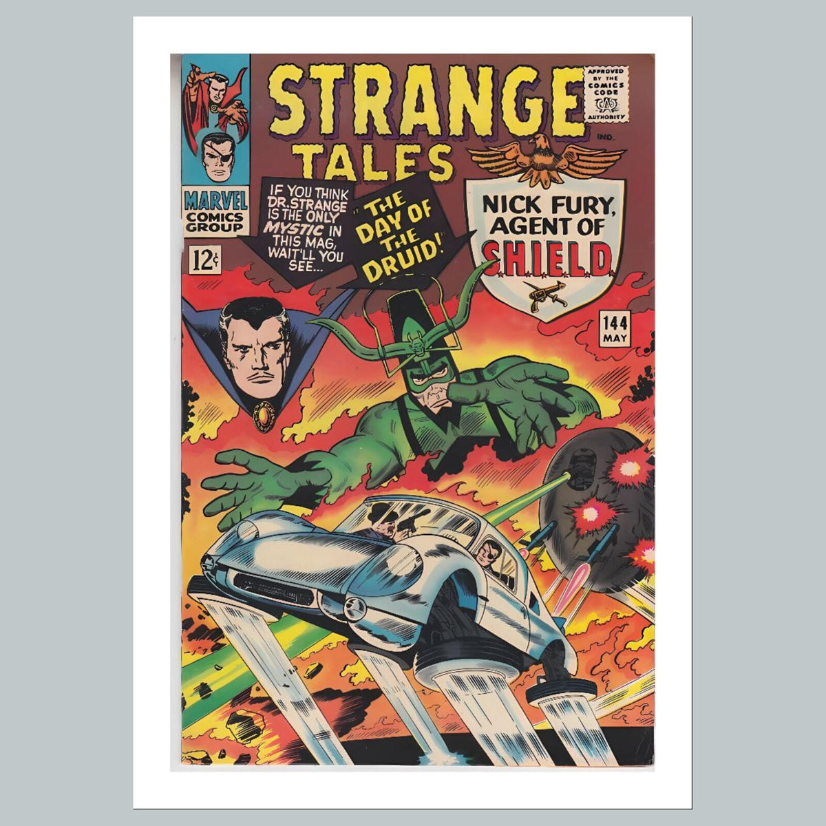 2487 Strange Tales 8x10 Glossy Photo Comic Book CoverFast-Secure Shipping