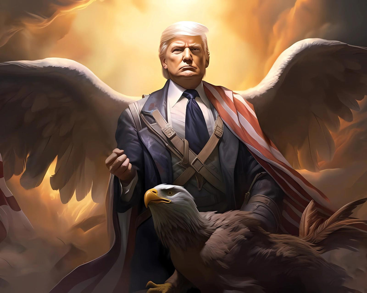 0695 P-8X10 Trump FAFO Glossy Photo Fast-Secure Shipping MS