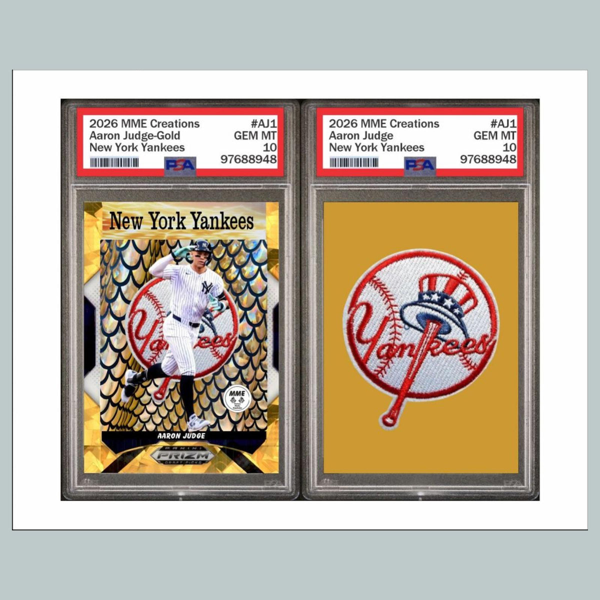 1138 P Aaron Judge Gold Mockup 8x10 Glossy Photo Fast-Secure Shipping BBL