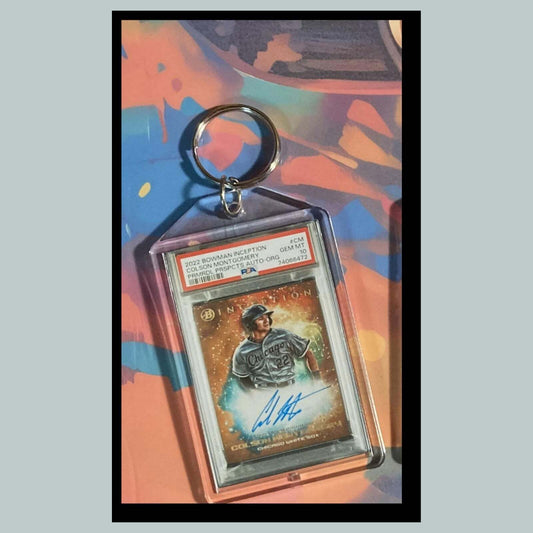 3512 Colson Montgomery 2022 Inception Auto Custom Hand Made Keychain -Great Gift
