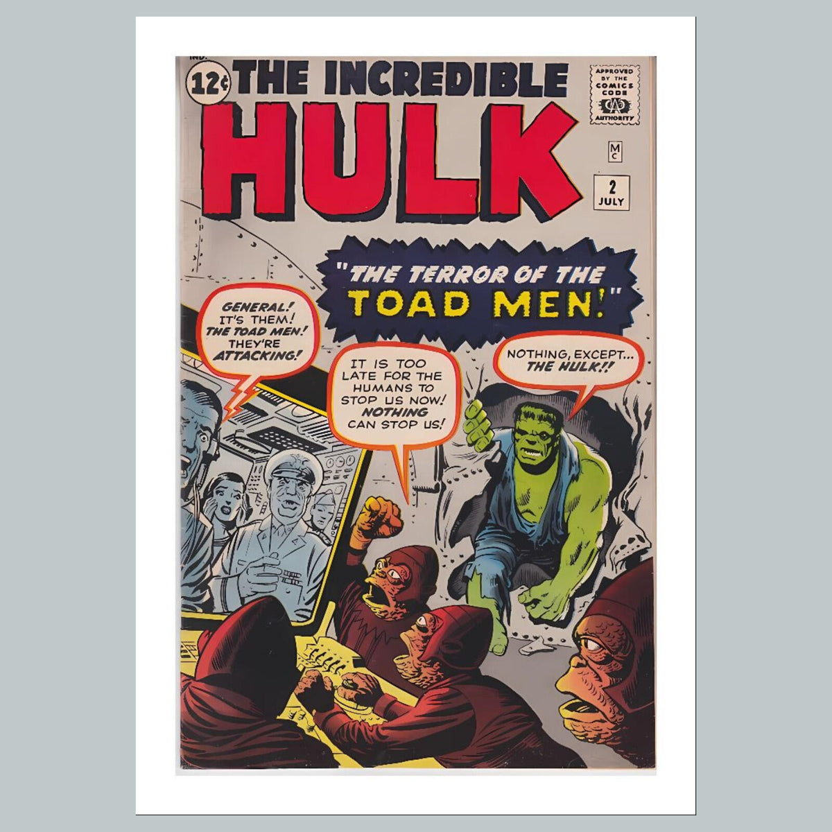 2150 Hulk 8x10 Glossy Photo Comic Book Cover Fast-Secure Shipping