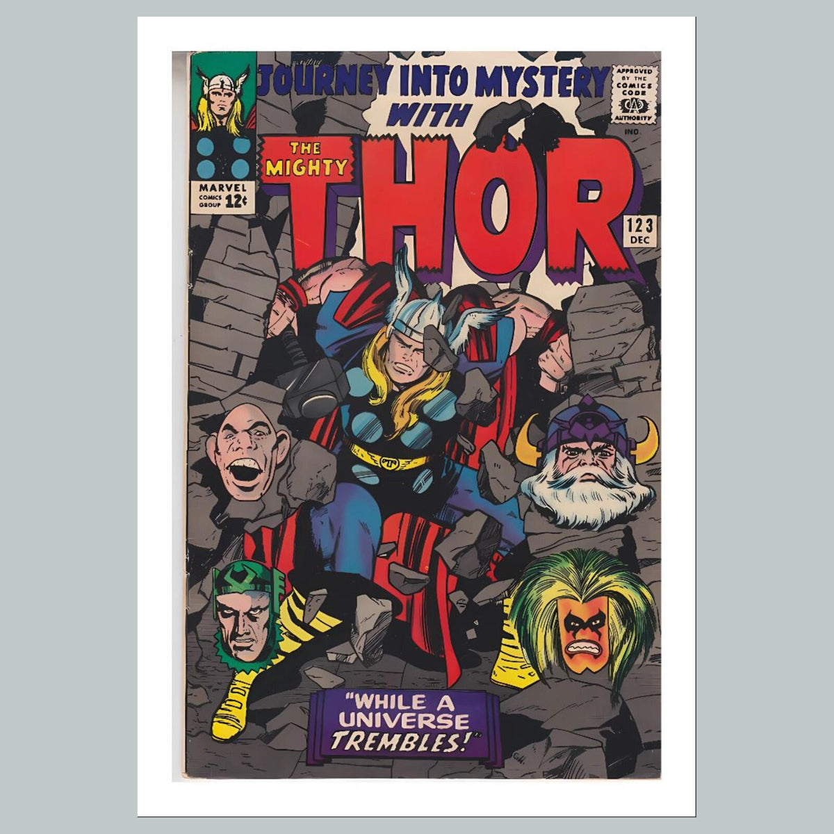 2190  Thor 8x10 Glossy Photo Comic Book Cover Fast-Secure Shipping