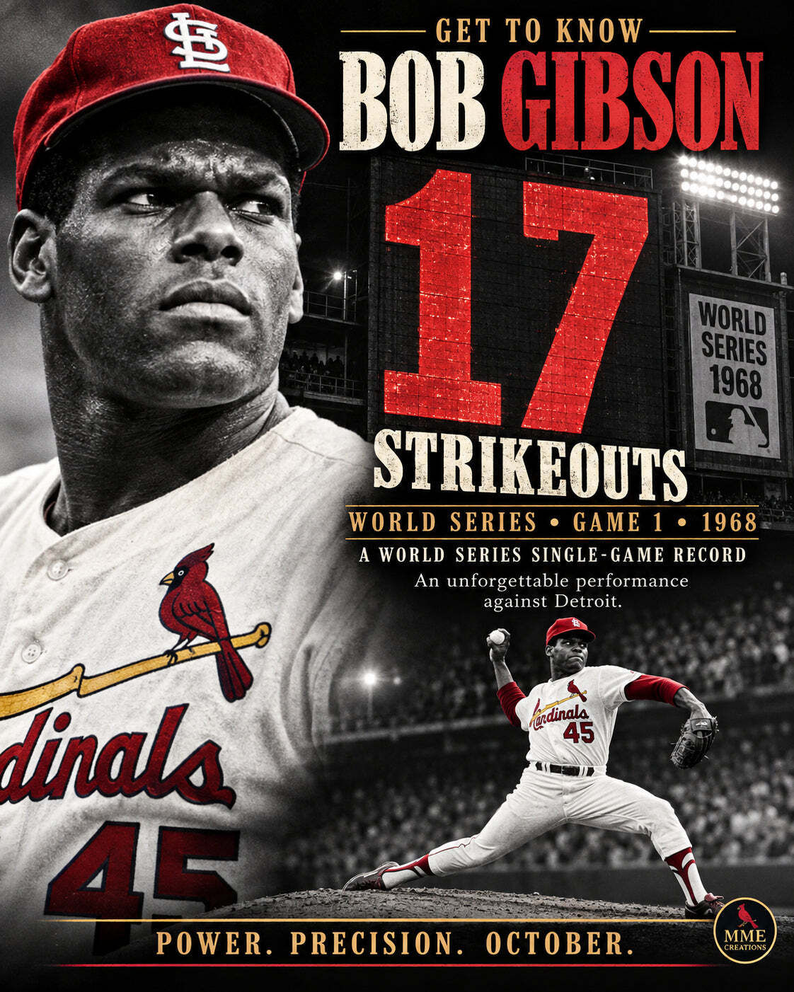 17 Strikeouts 8x10 Print