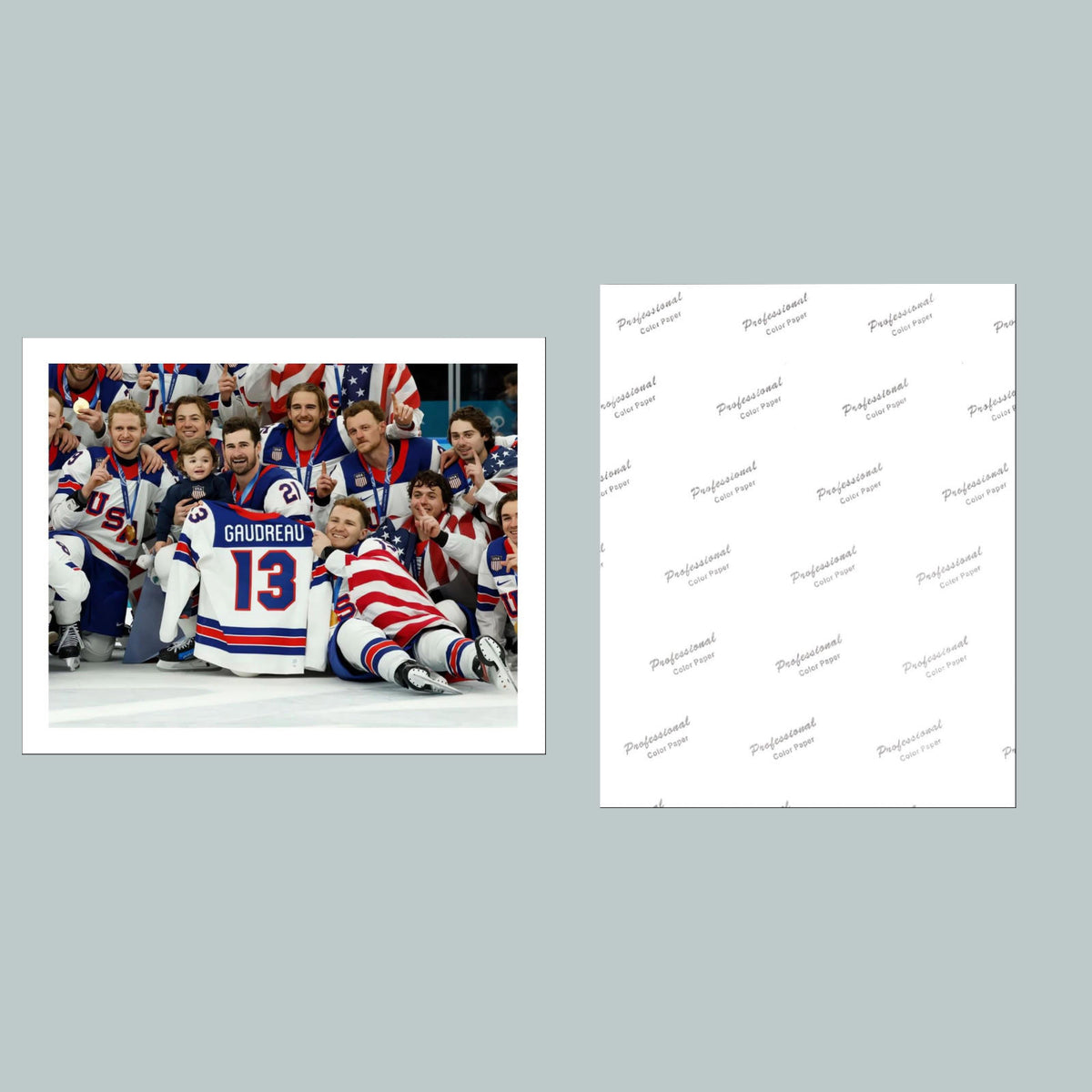 1416 2026 Olympics Gold Medal Winners Fast-Secure Shipping 8x10 Glossy Photo MS