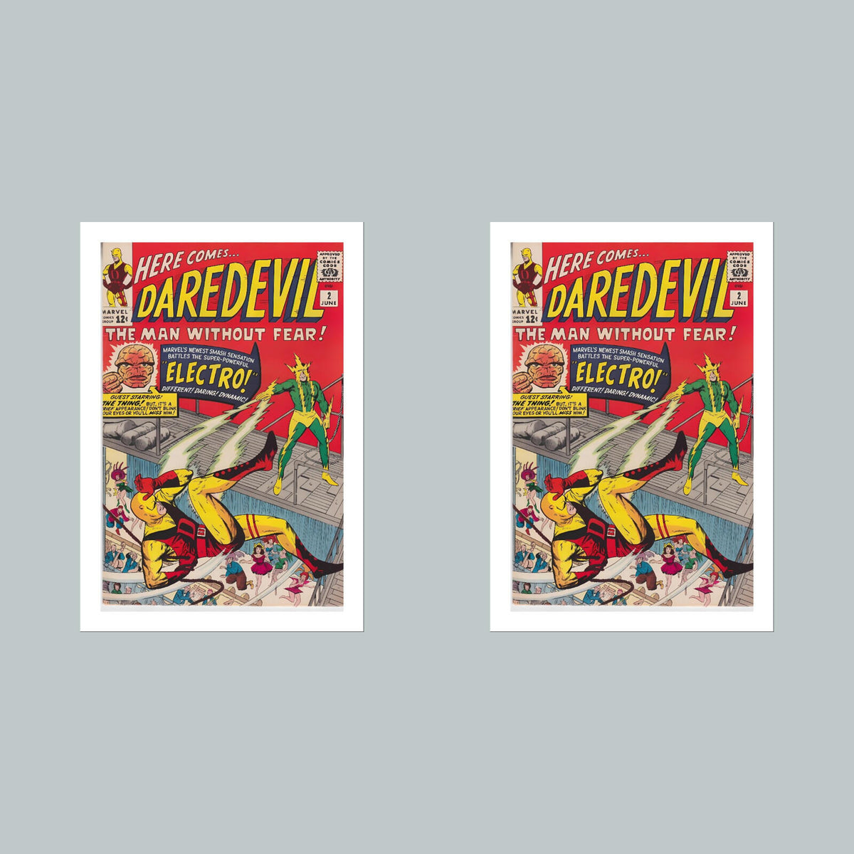 1916 Daredevil 8x10 Glossy Photo Comic Book Cover Fast-Secure Shipping