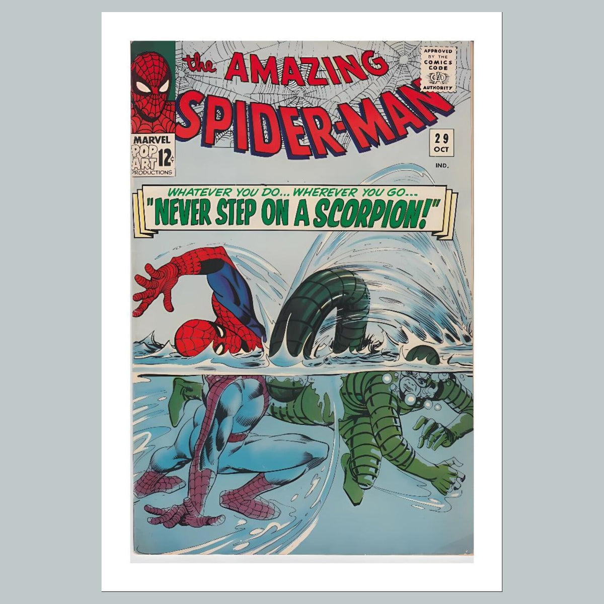1763 Amazing Spider-Man 8x10 Glossy Photo Comic Book Cover Fast-Secure Shipping