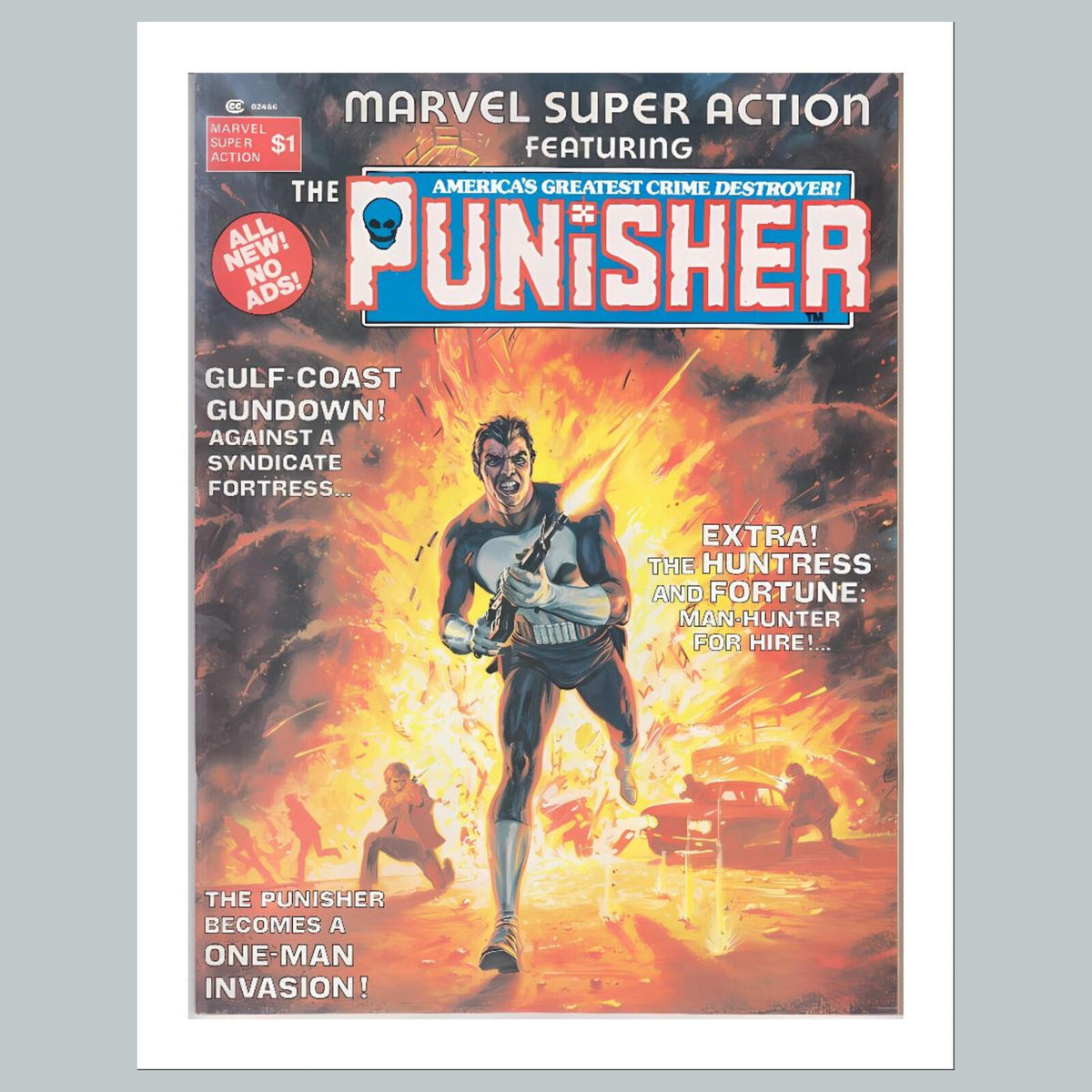 2189  Punisher 8x10 Glossy Photo Comic Book Cover Fast-Secure Shipping
