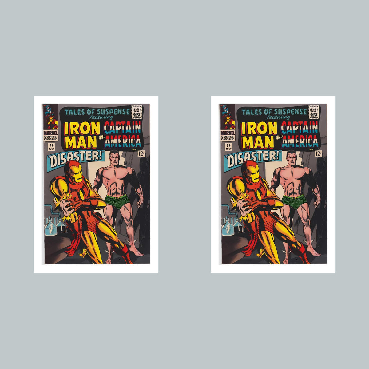 2474 Tales Of Suspense 8x10 Glossy Photo Comic Book CoverFast-Secure Shipping