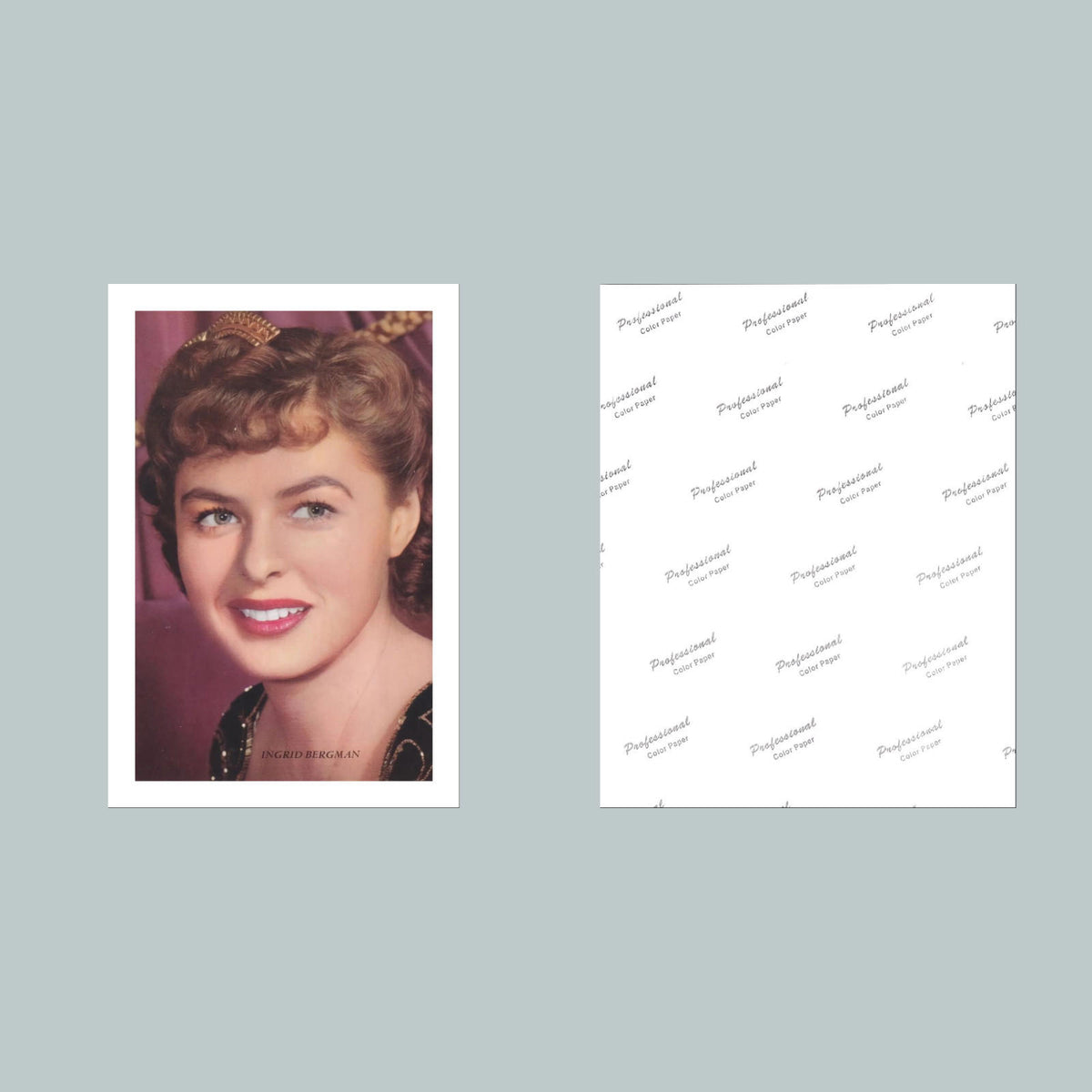 1536 Ingrid Bergman 8x10 Glossy Photo Fast-Secure Shipping MS
